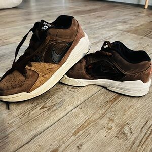 Air Jordan 2 Low “Brown Basalt” Sneakers Size 6Y Suede & Leather